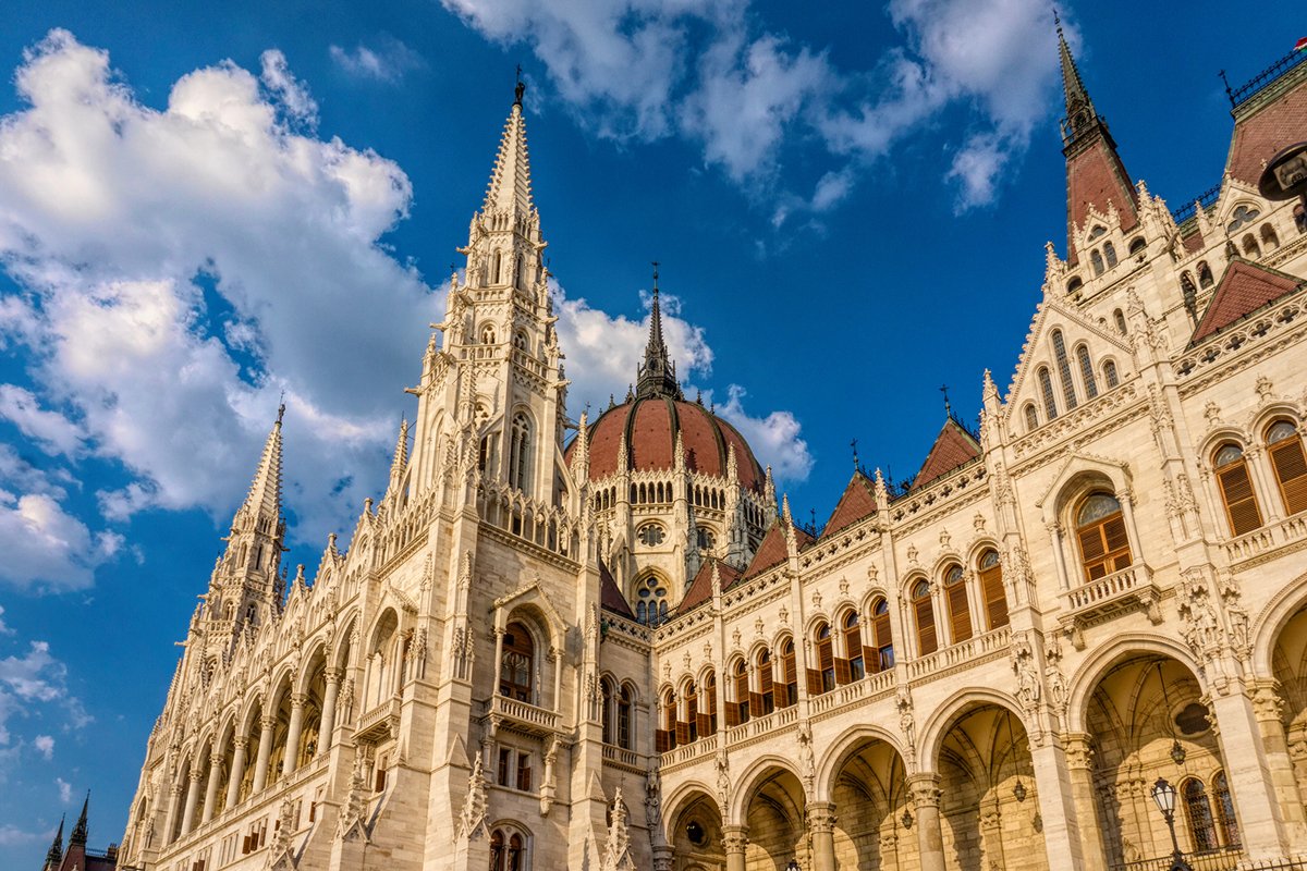 Gothic old building of the Hungarian parliament, Budapest example image 1