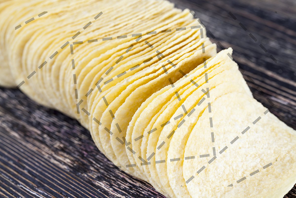 yellow potato chips example image 1