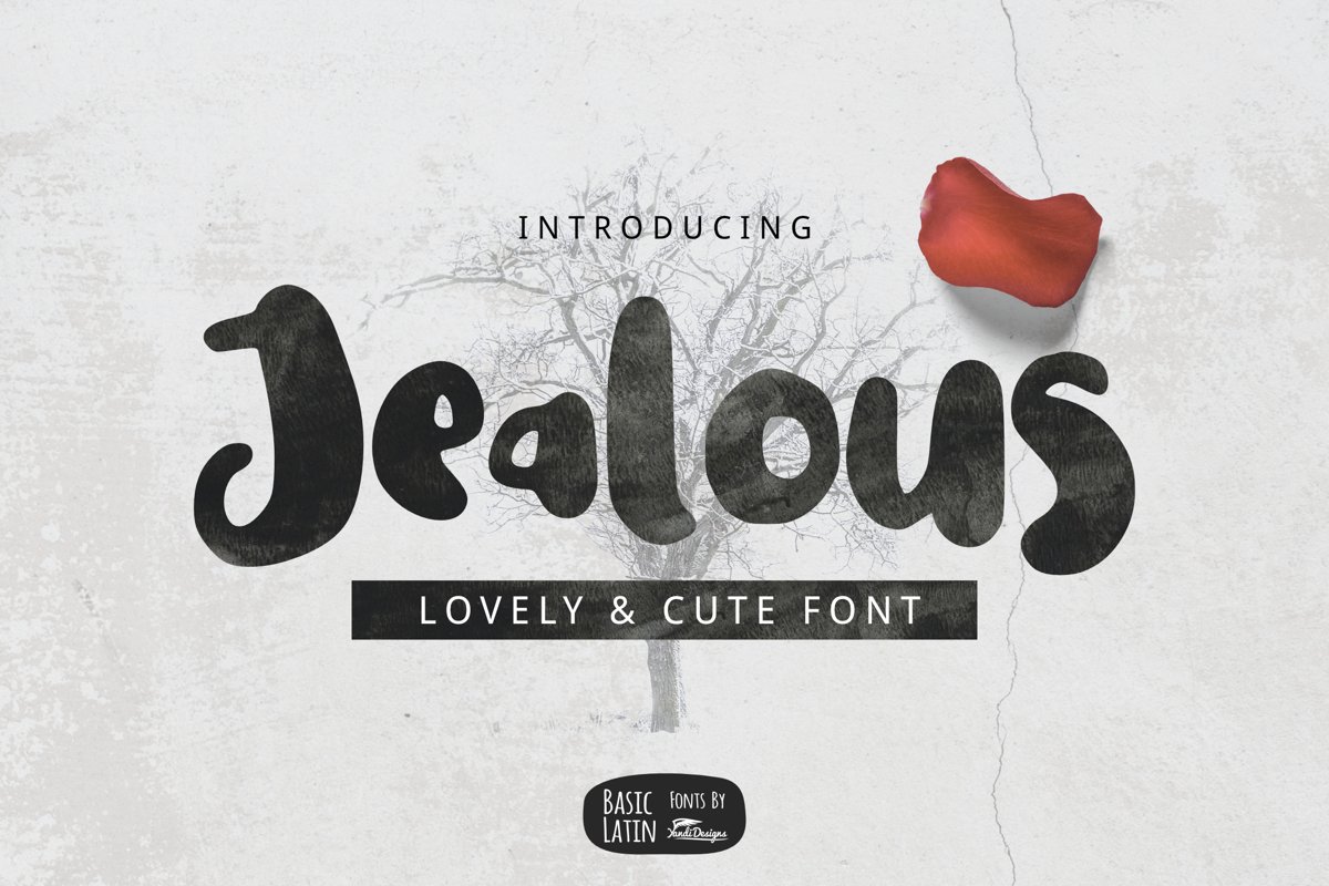 Jealous Cute Font example image 1