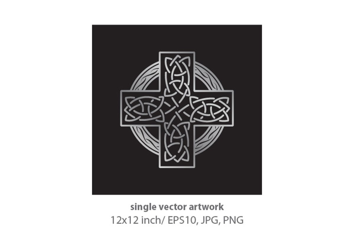 Simple Celtic Border- single vector artwork example image 1