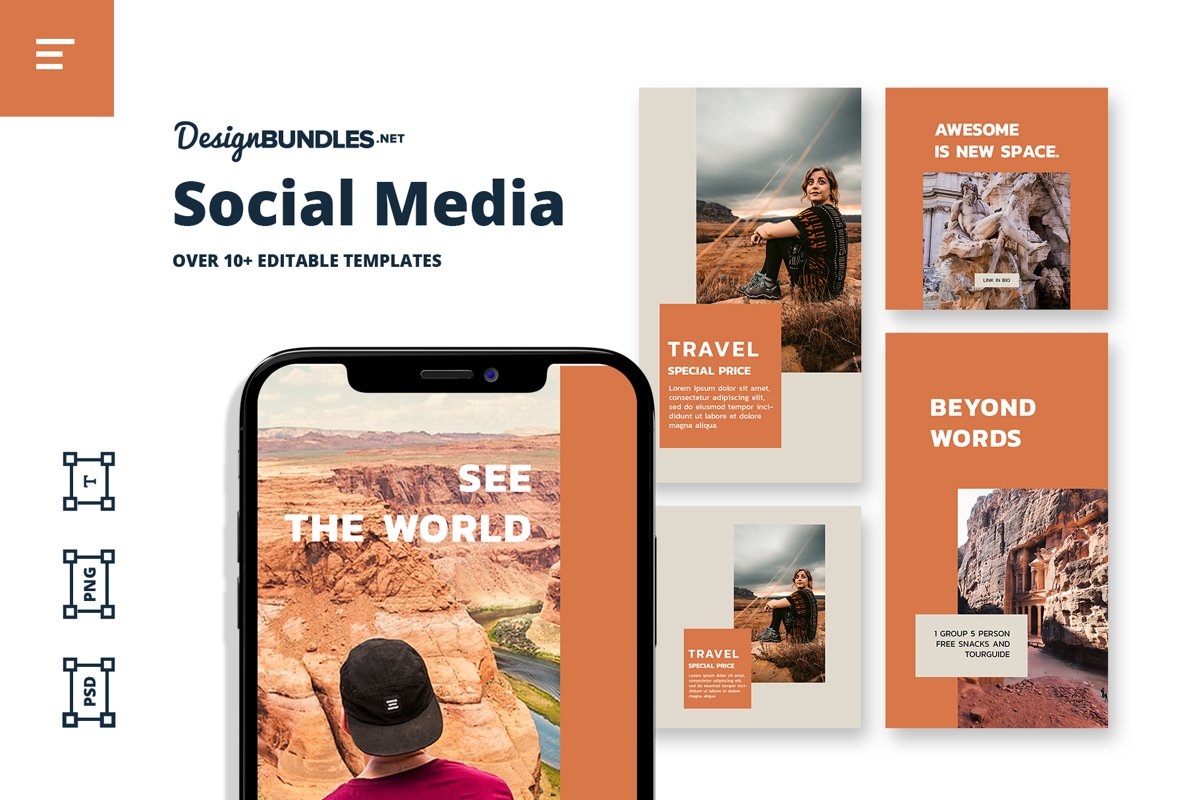 Social Media Template example image 1