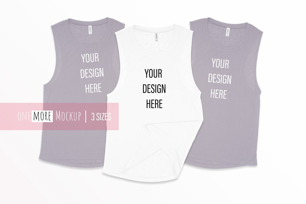 Bachelorette Party Mockup | Bella Canvas 8803 | Tank Mockup example image 1