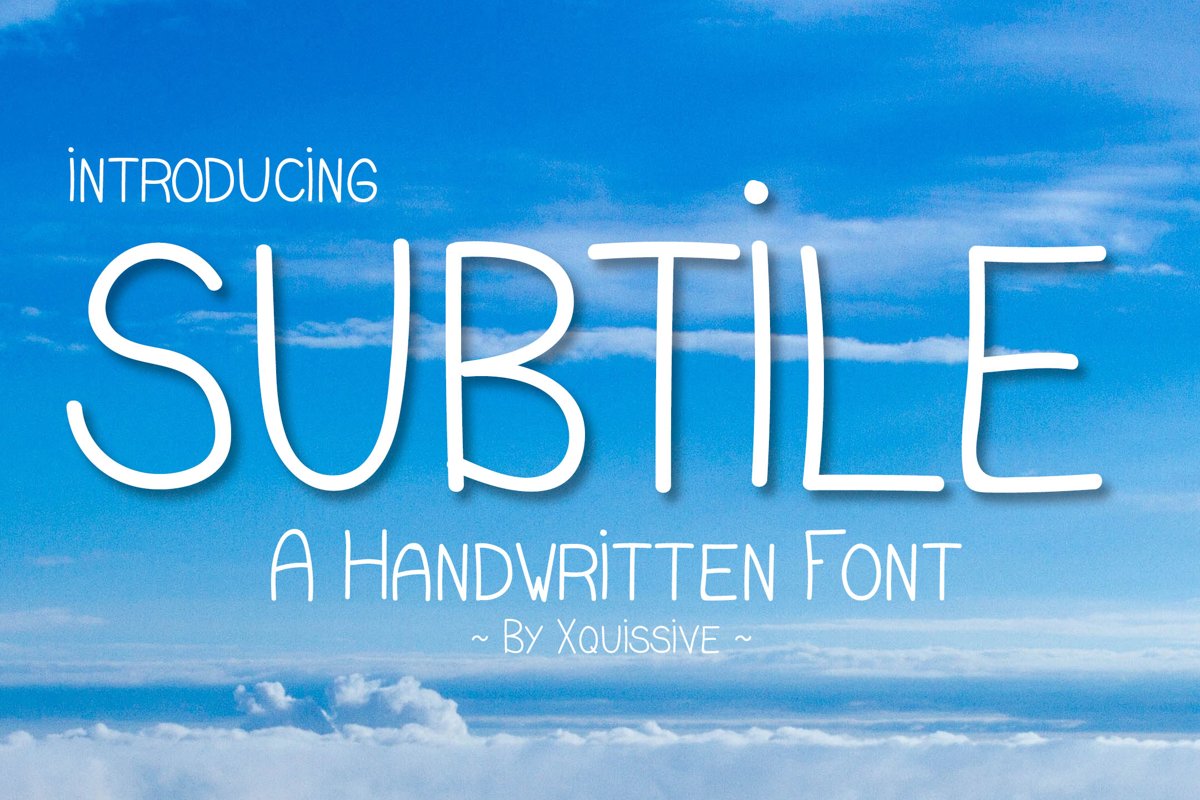 Subtile - Limited time offer! example image 1