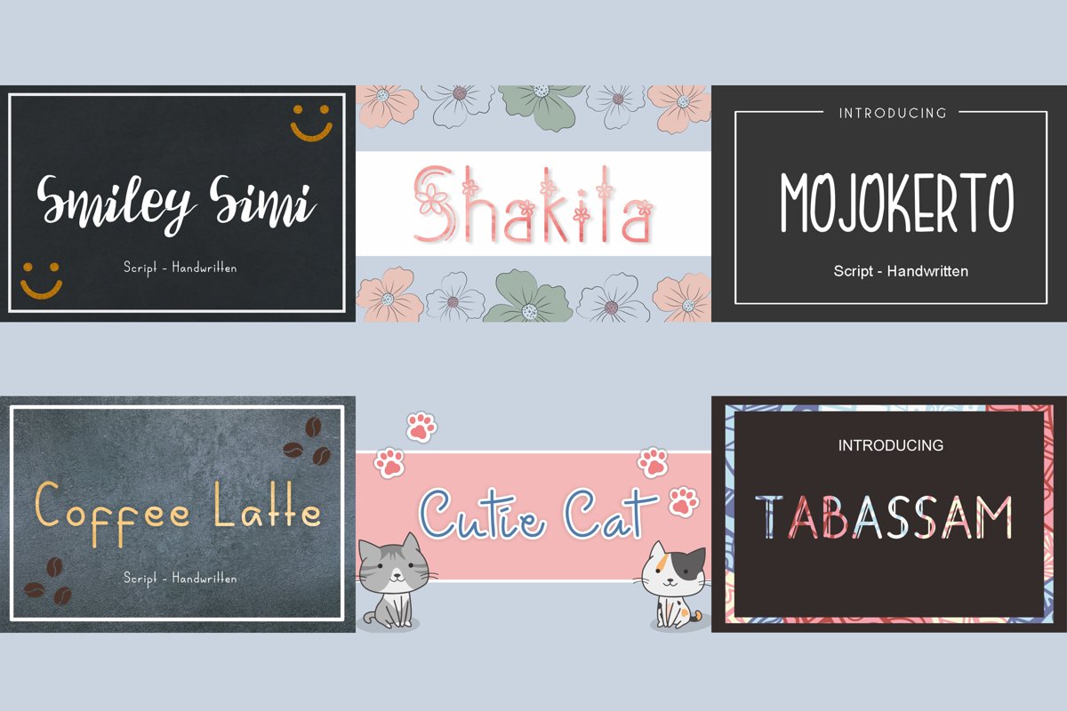 6 Fonts example image 1