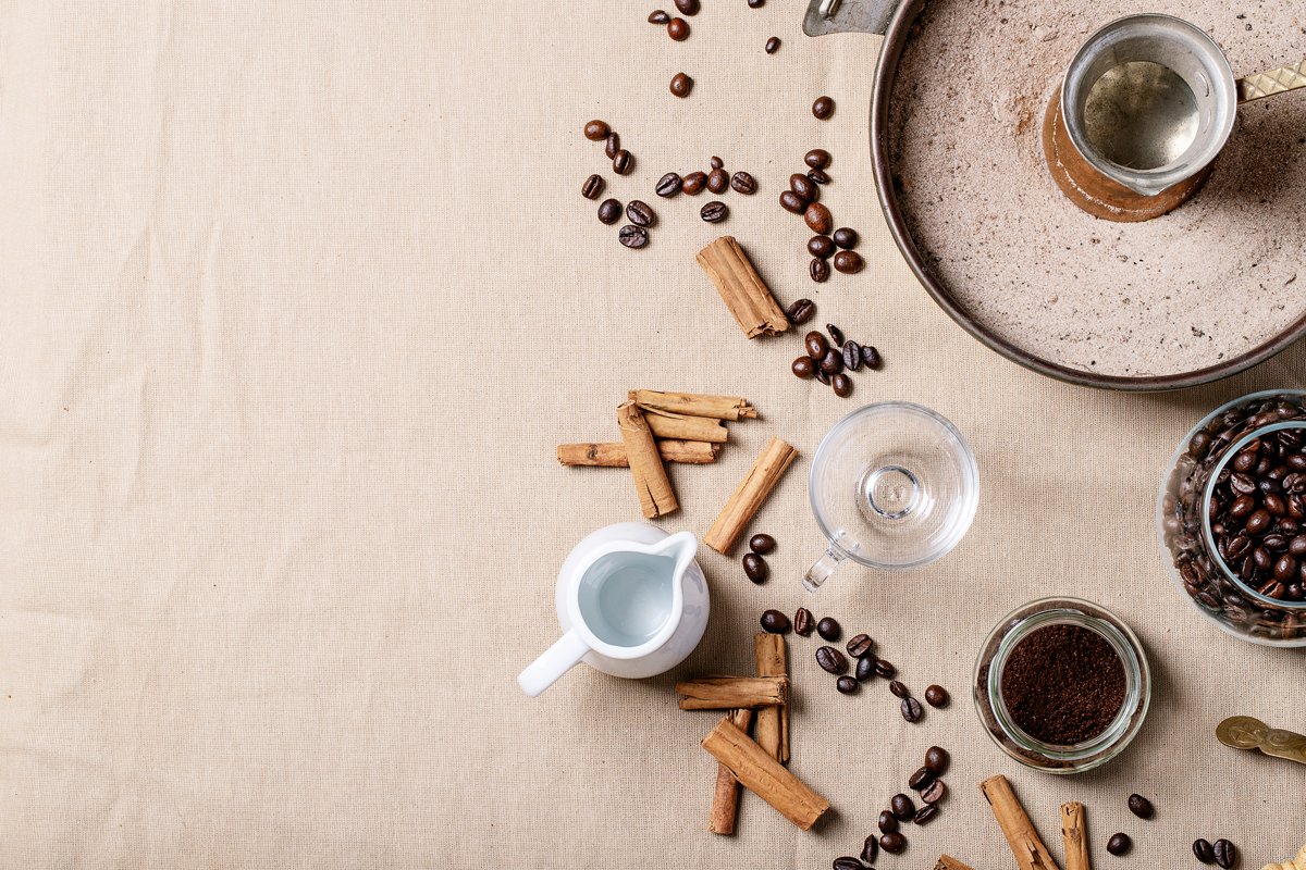 Fresh coffee beans example image 1
