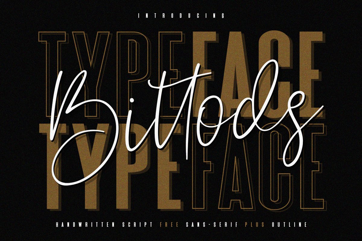 Bittods Handwritten Free Sans example image 1