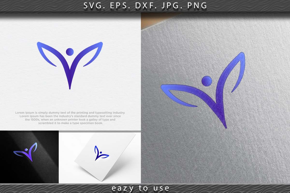 Beauty Butterfly logo Ideas. Inspiration logo design. Templa example image 1