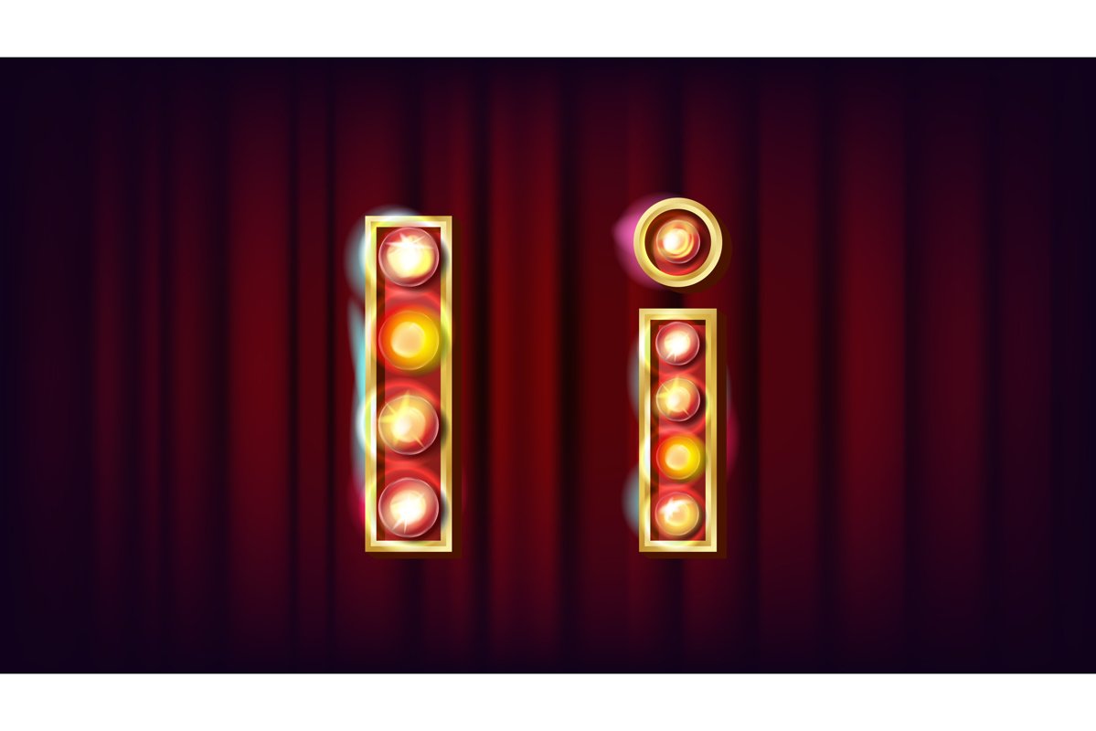 I Letter Vector. Capital example image 1