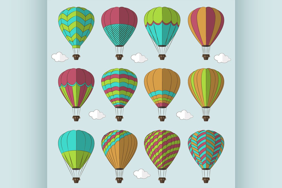 Air Balloons set example image 1