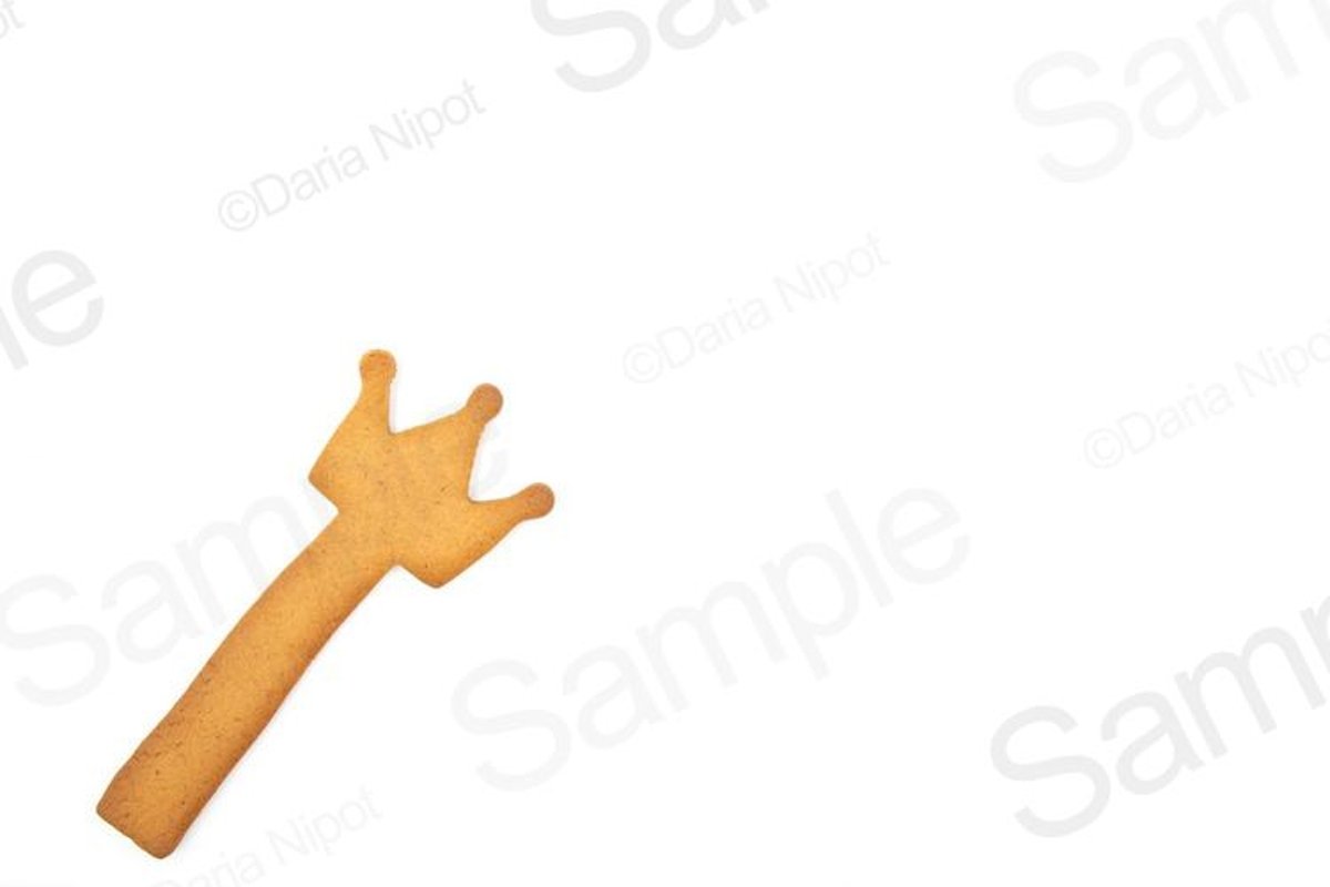 Homemade gingerbread cookie example image 1