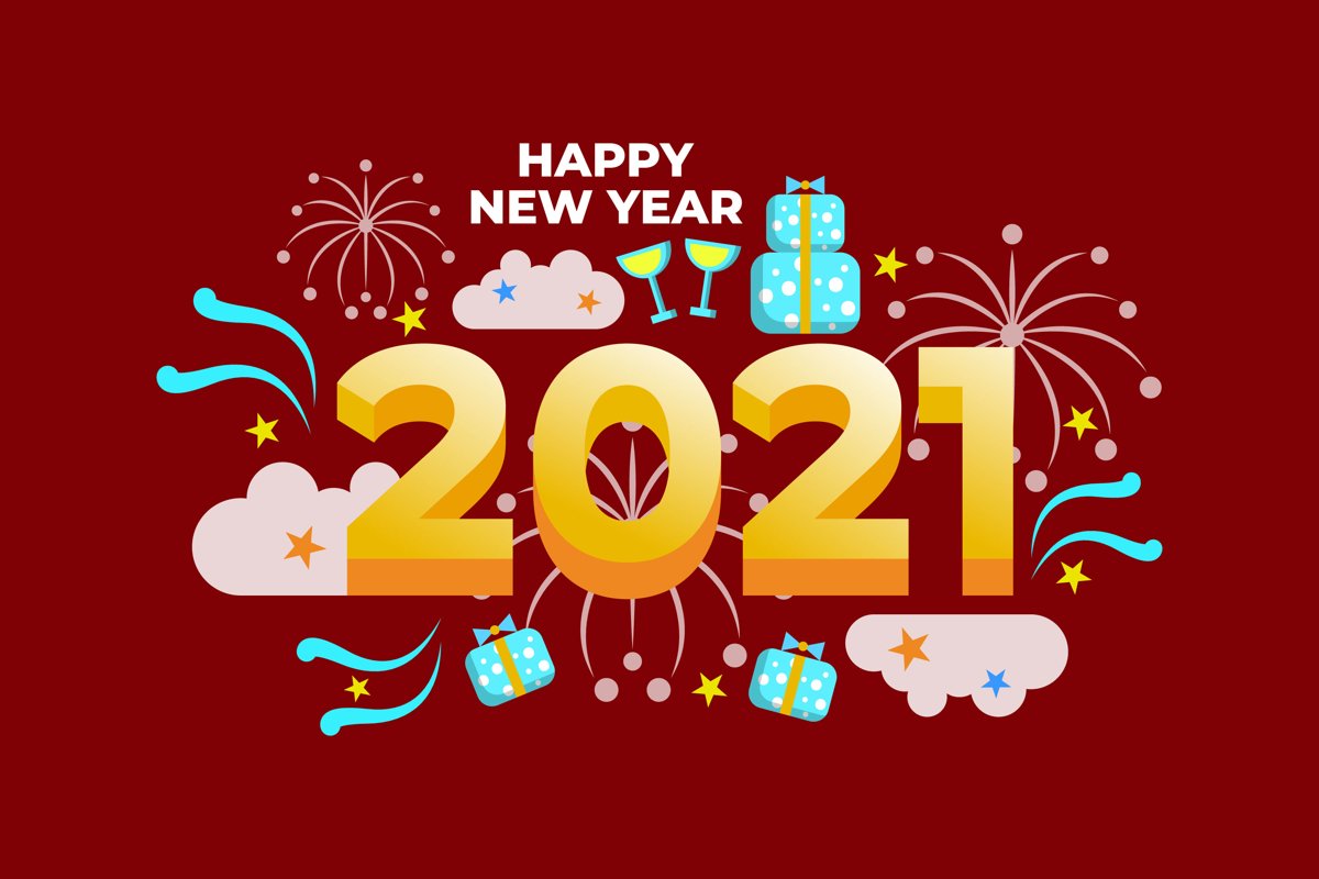New Year Illustrations example image 1