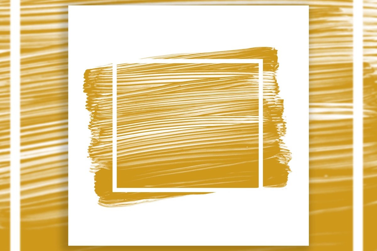 Acrylic Brush Strokes Template Background example image 1