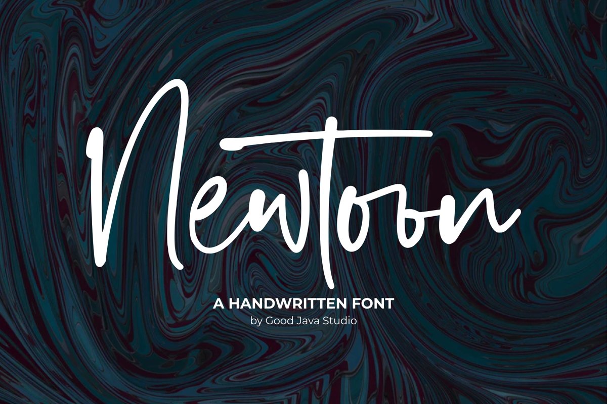 Newtoon - Handwritten Font example image 1