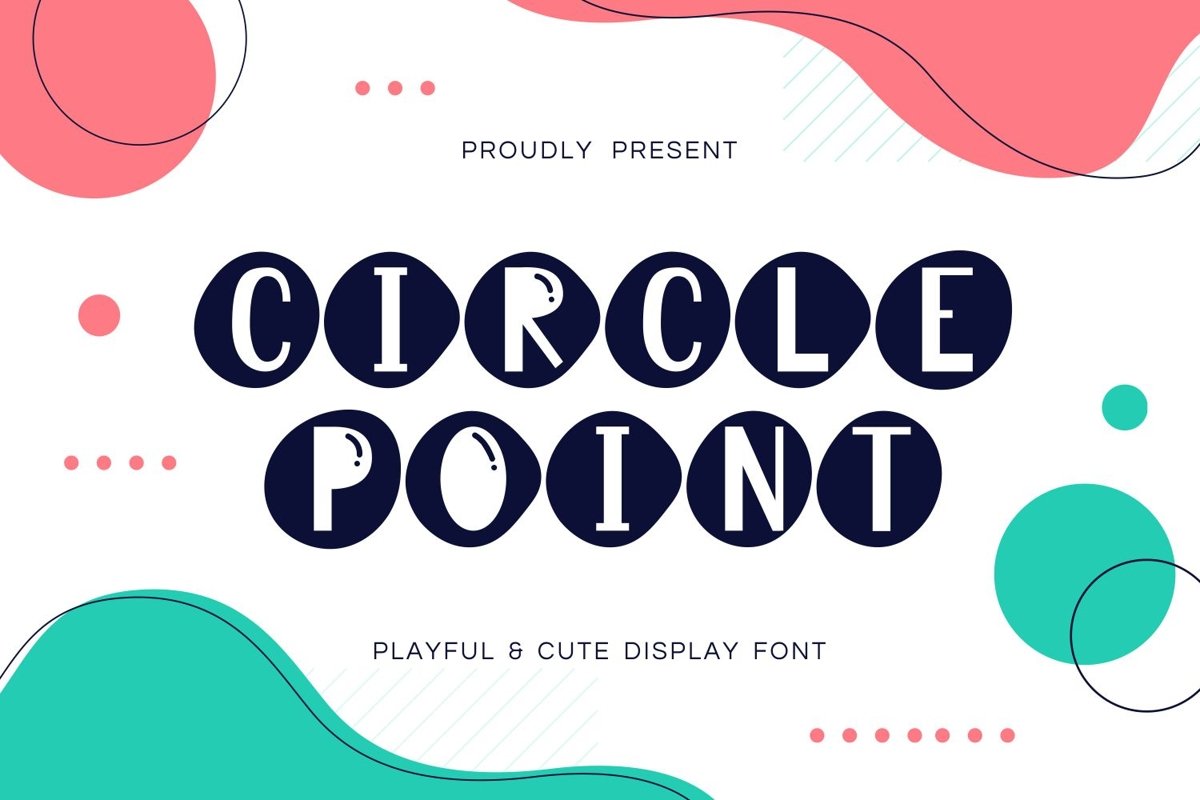 Circle Point - Playful & Cute Display Font example image 1
