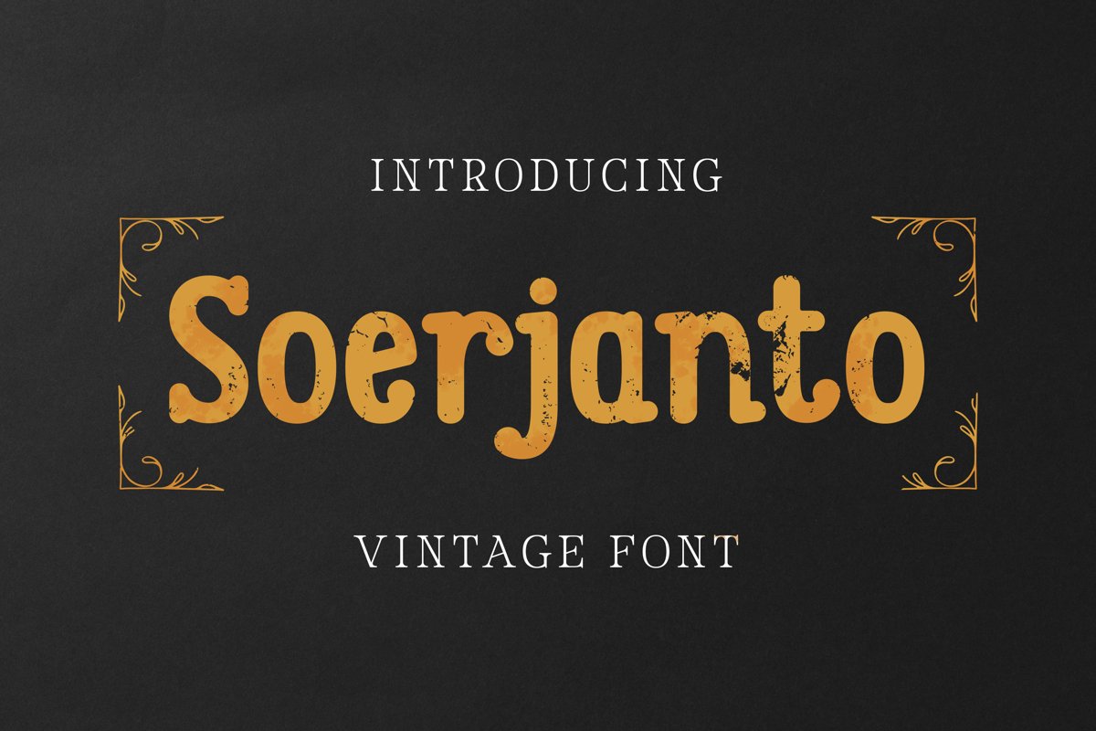 Soerjanto Font example image 1