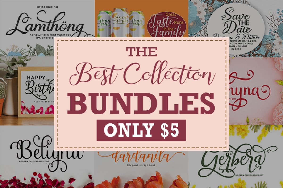 The Best Collection Bundles Vol. II Only $5 example image 1