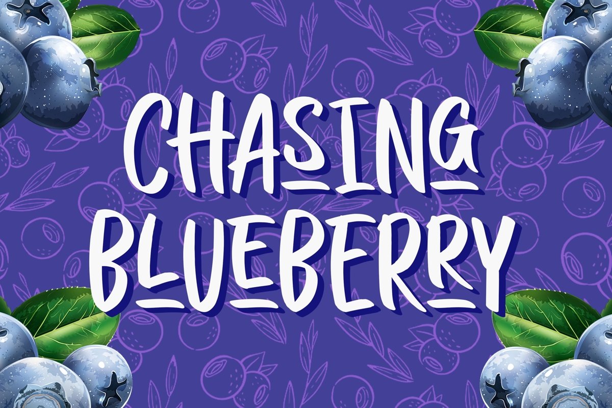Chasing Blueberry example image 1