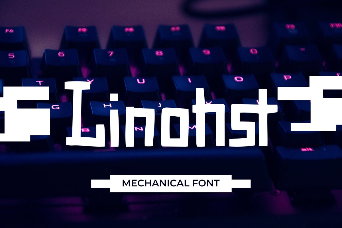 Linotist - Display Fonts example image 1