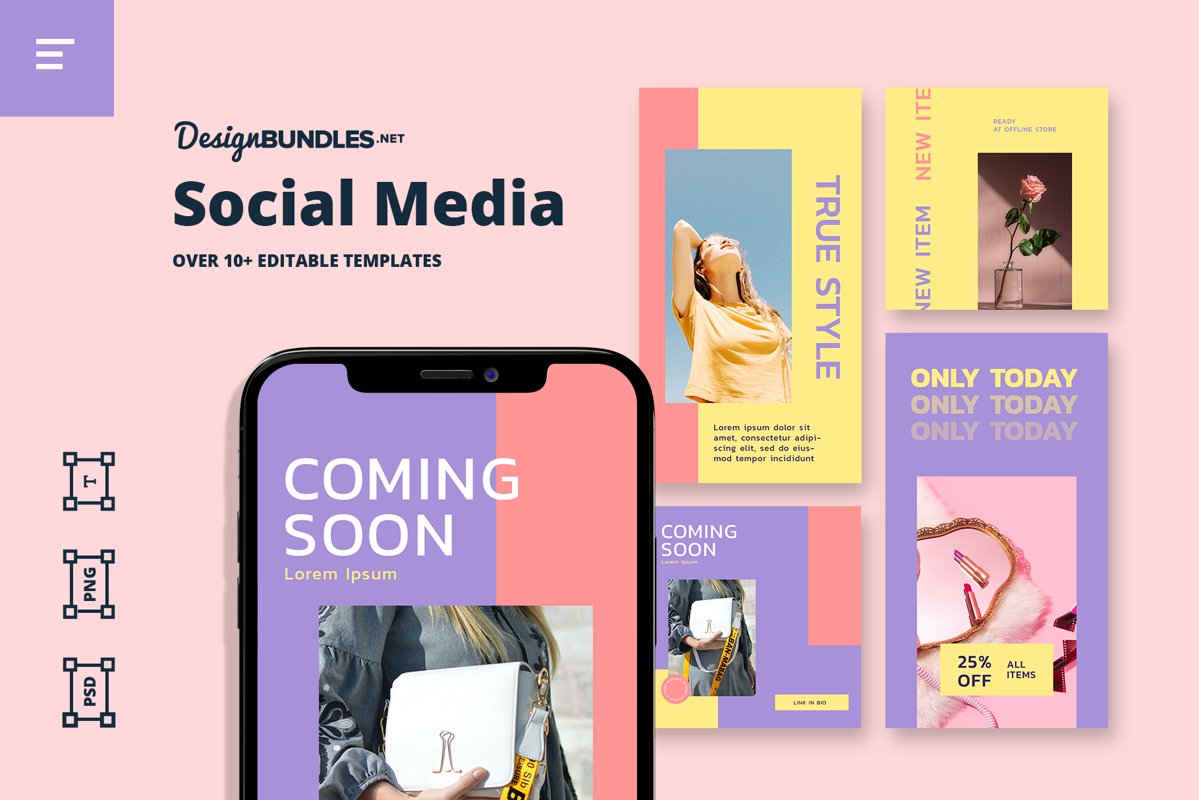 Social Media Template example image 1