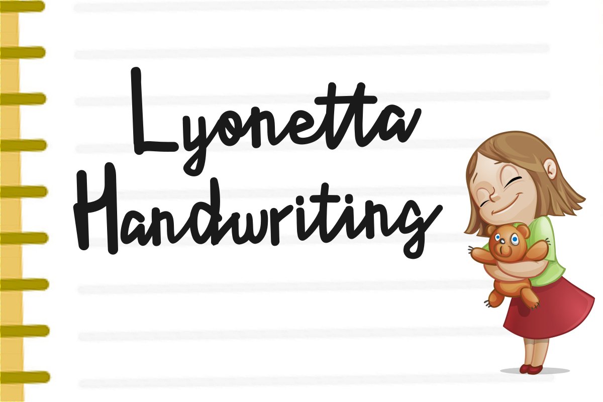 Lyonetta Handwriting example image 1