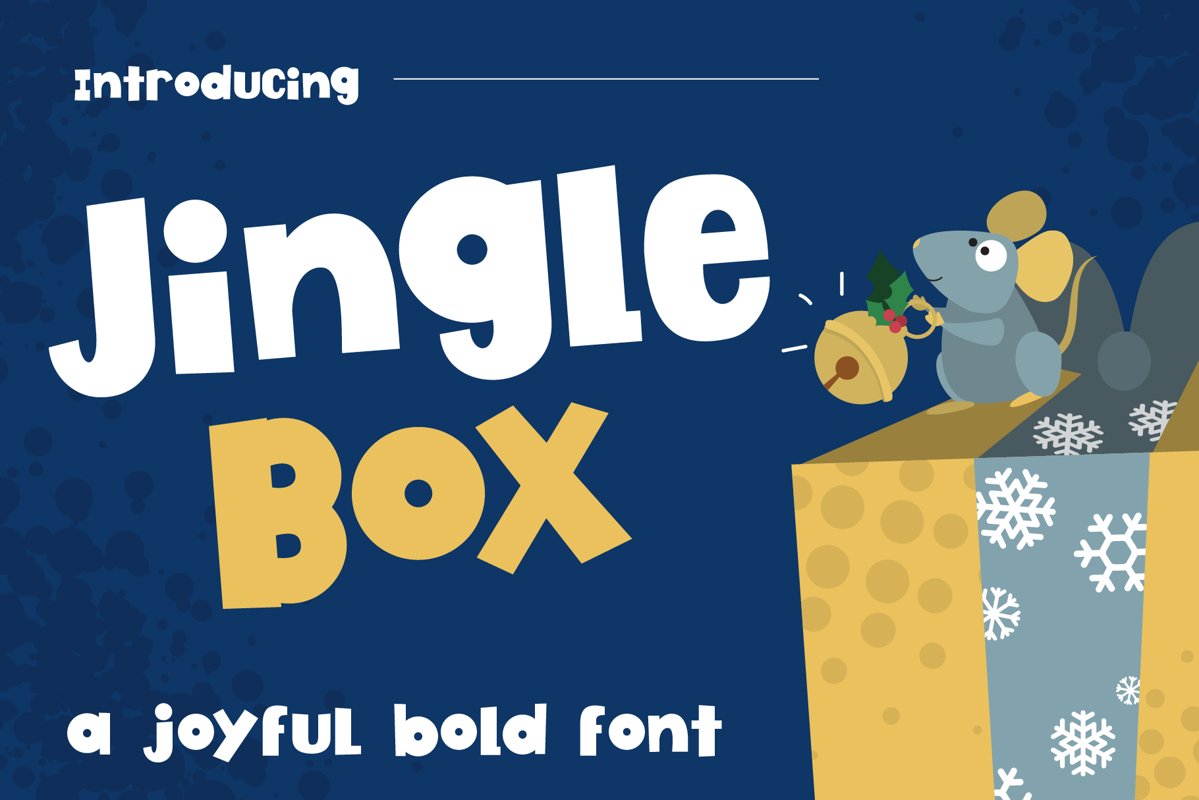 Jingle Box Bold Font example image 1