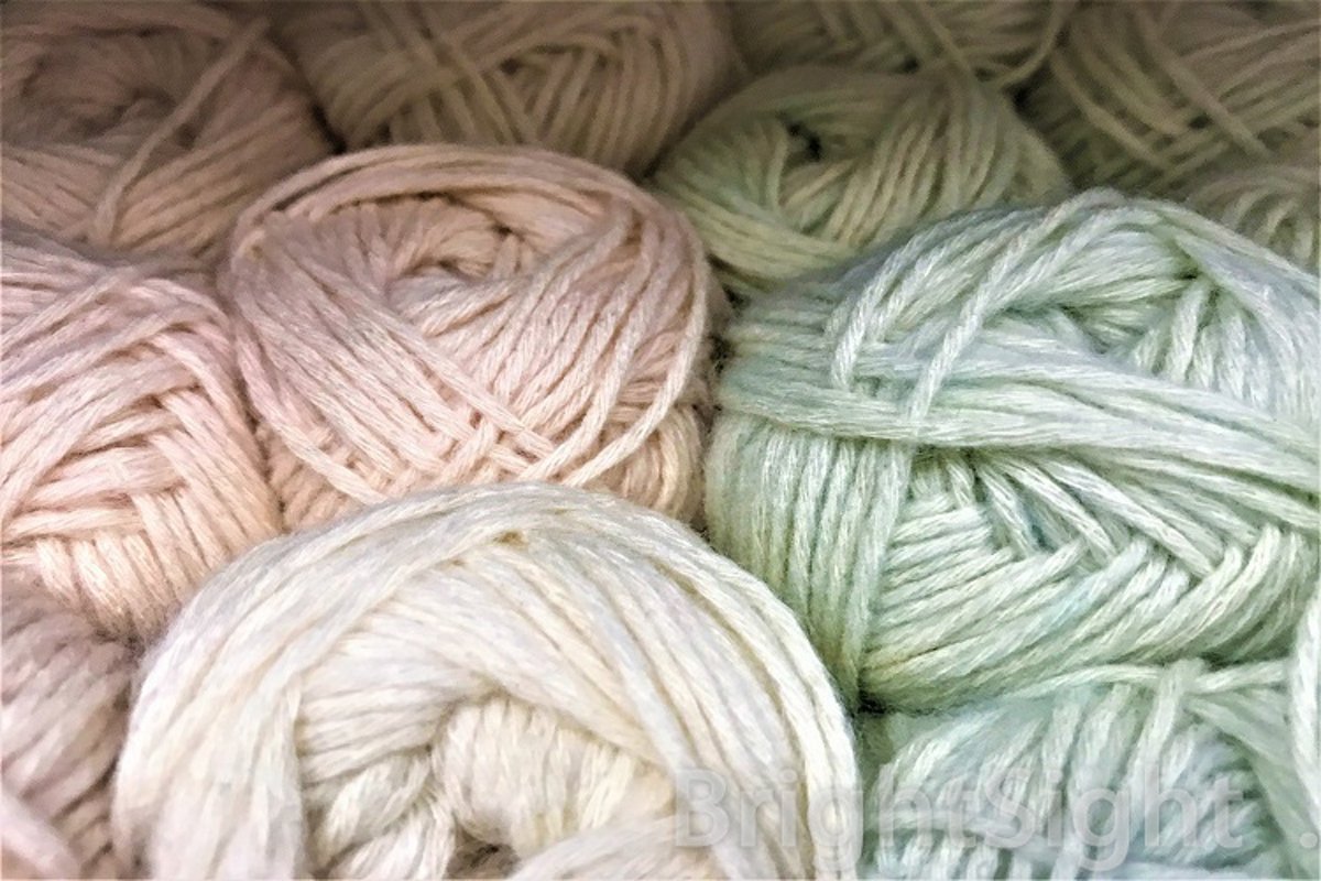Pastel color wool example image 1