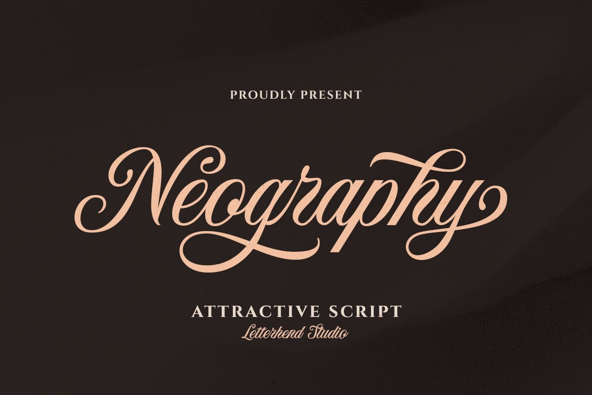 Neography - Attractive Script example image 1