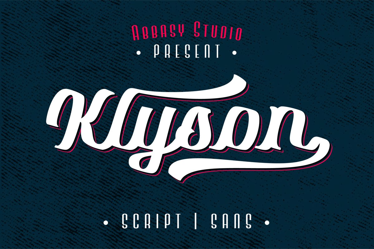 Klyson Font Duo example image 1