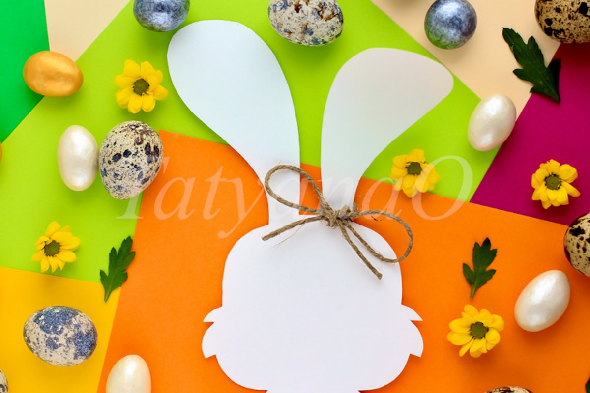 Creative trend concept of Easter. example image 1