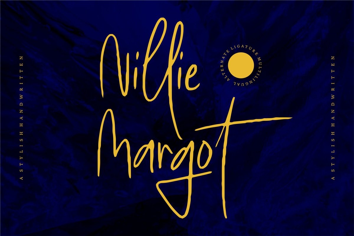 Nillie Margot - Stylish Handwritten example image 1