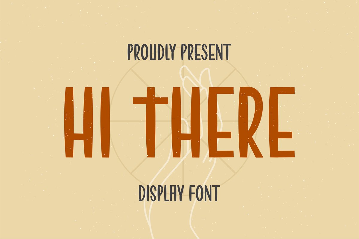 HI THERE Font example image 1