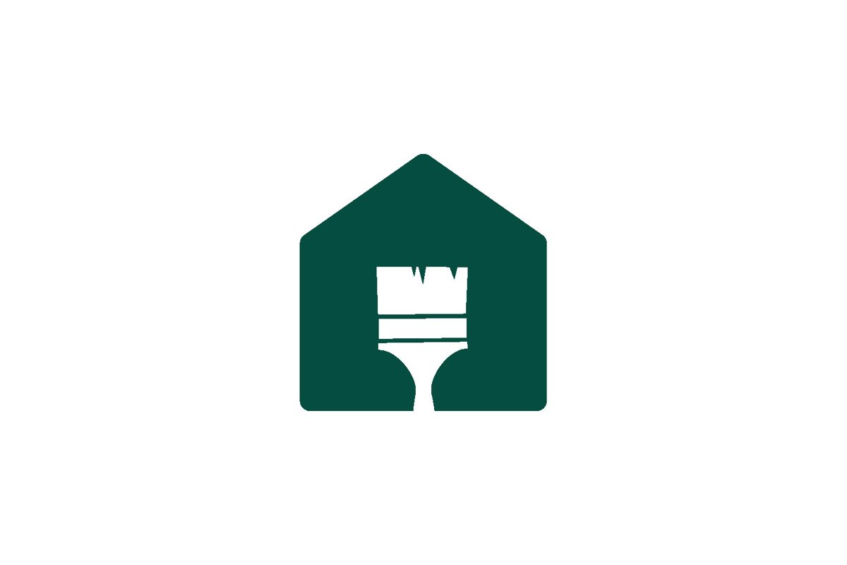 Home Repair Logo Design vector isolated example image 1