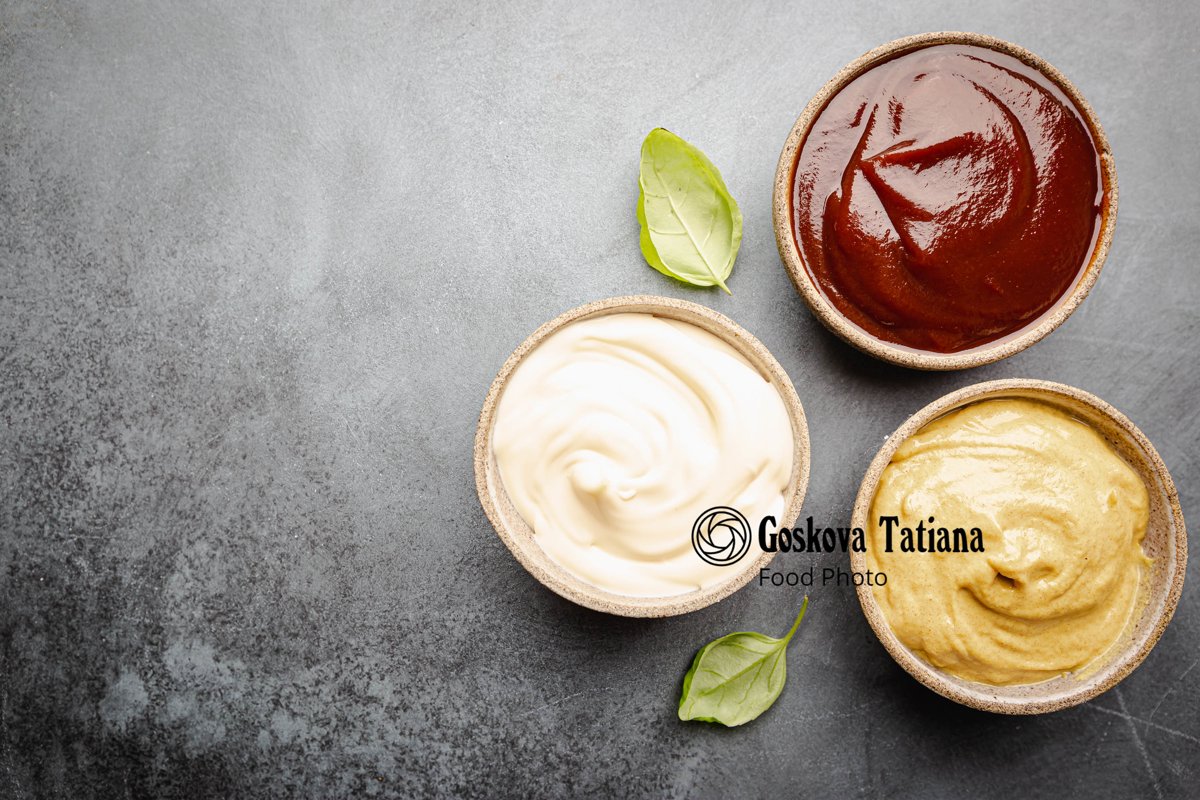 Photo of Classic set of sauces example image 1