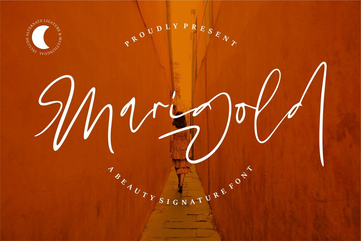Marigold - Beauty Signature Font example image 1