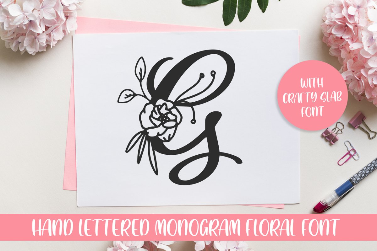 Gesya -Monogram Duo- example image 1