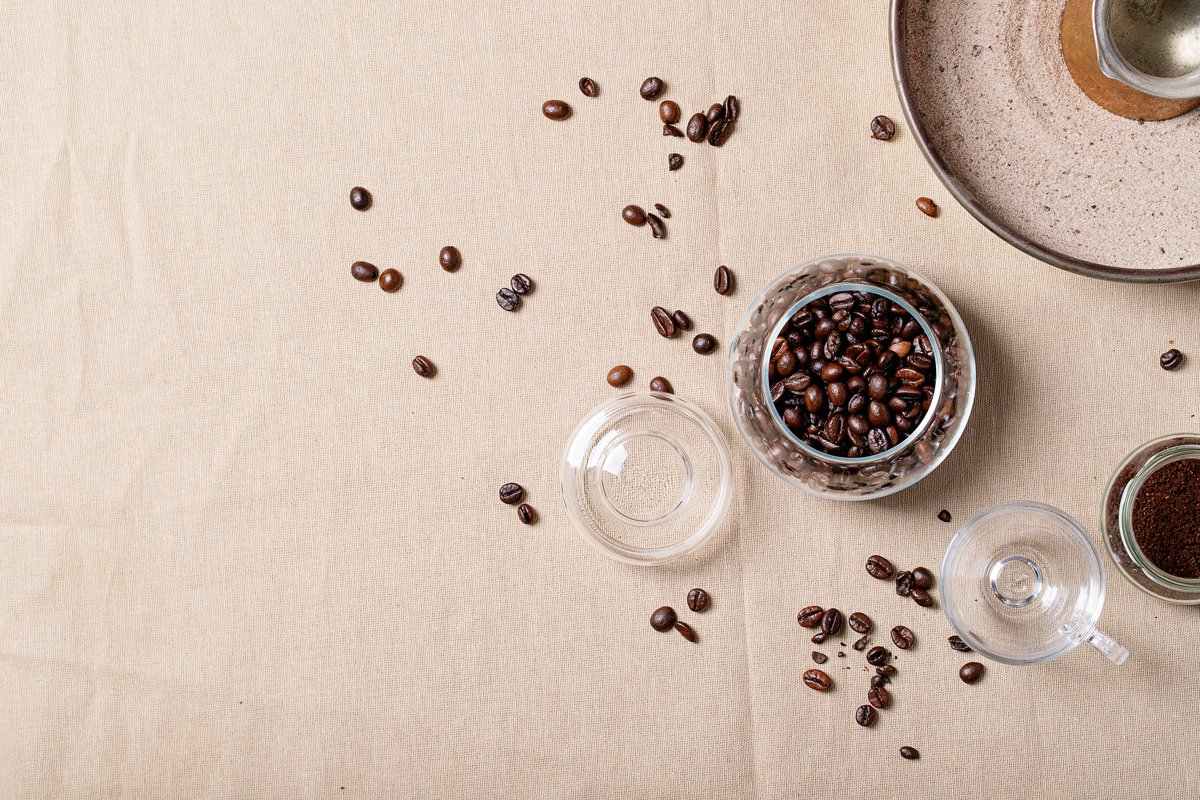 Fresh coffee beans example image 1