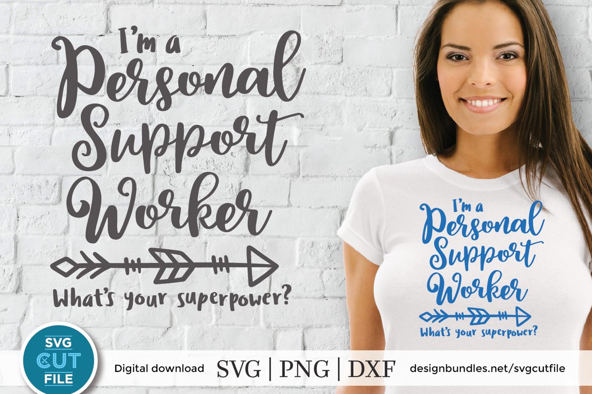 PSW superpower svg-a Personal support worker svg example image 1
