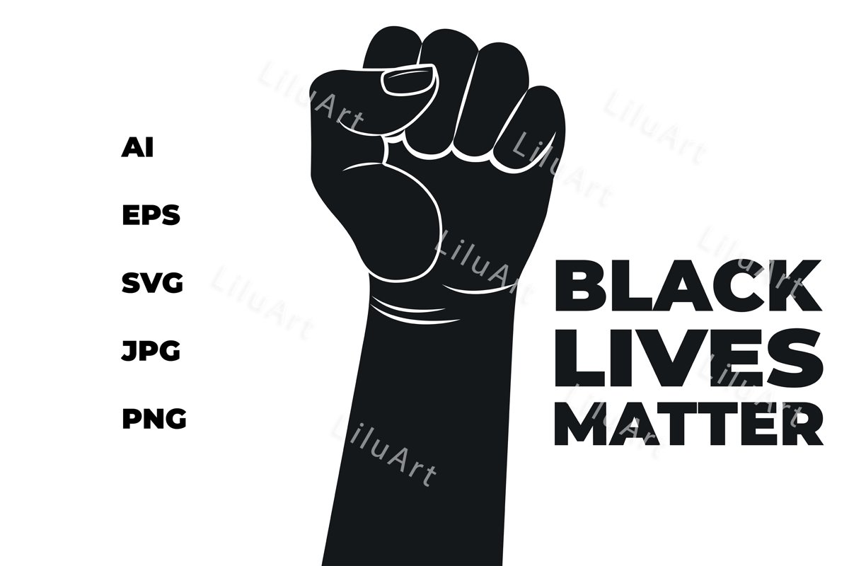 Black Lives Matter Design. example image 1