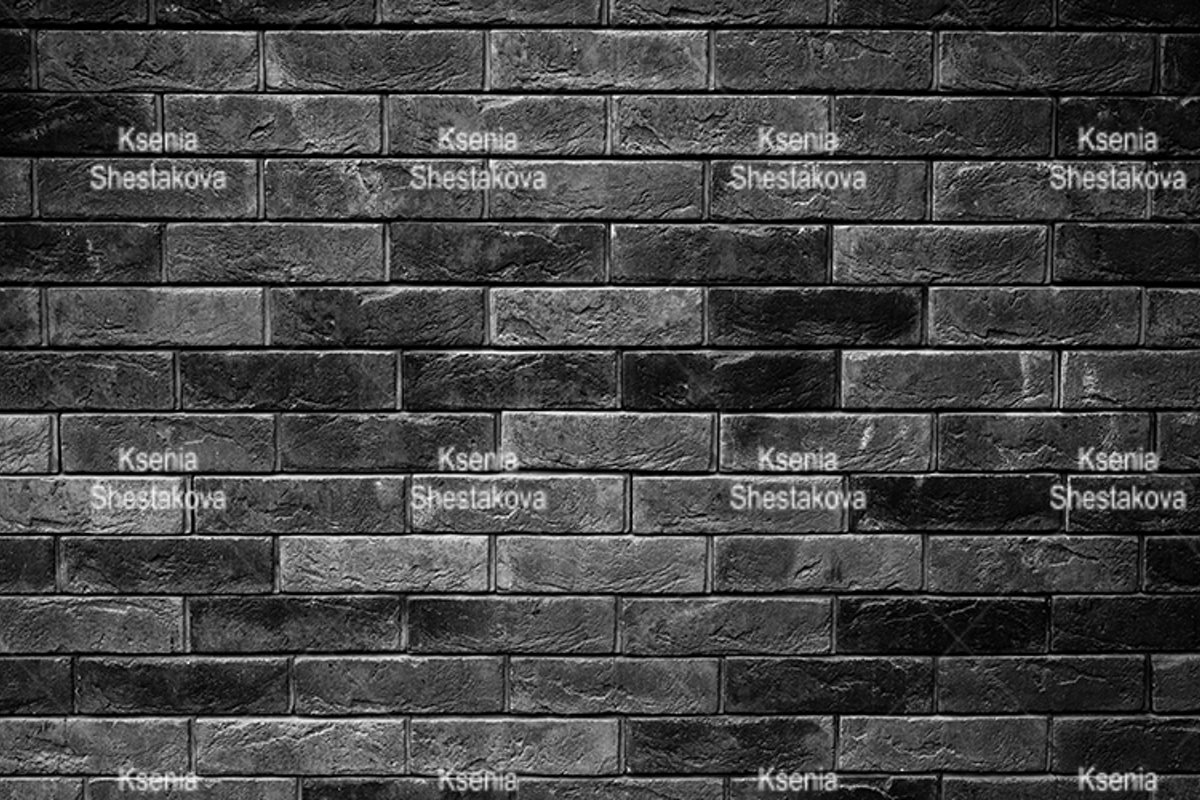 pattern of tinted black stone wall surface as a background example image 1