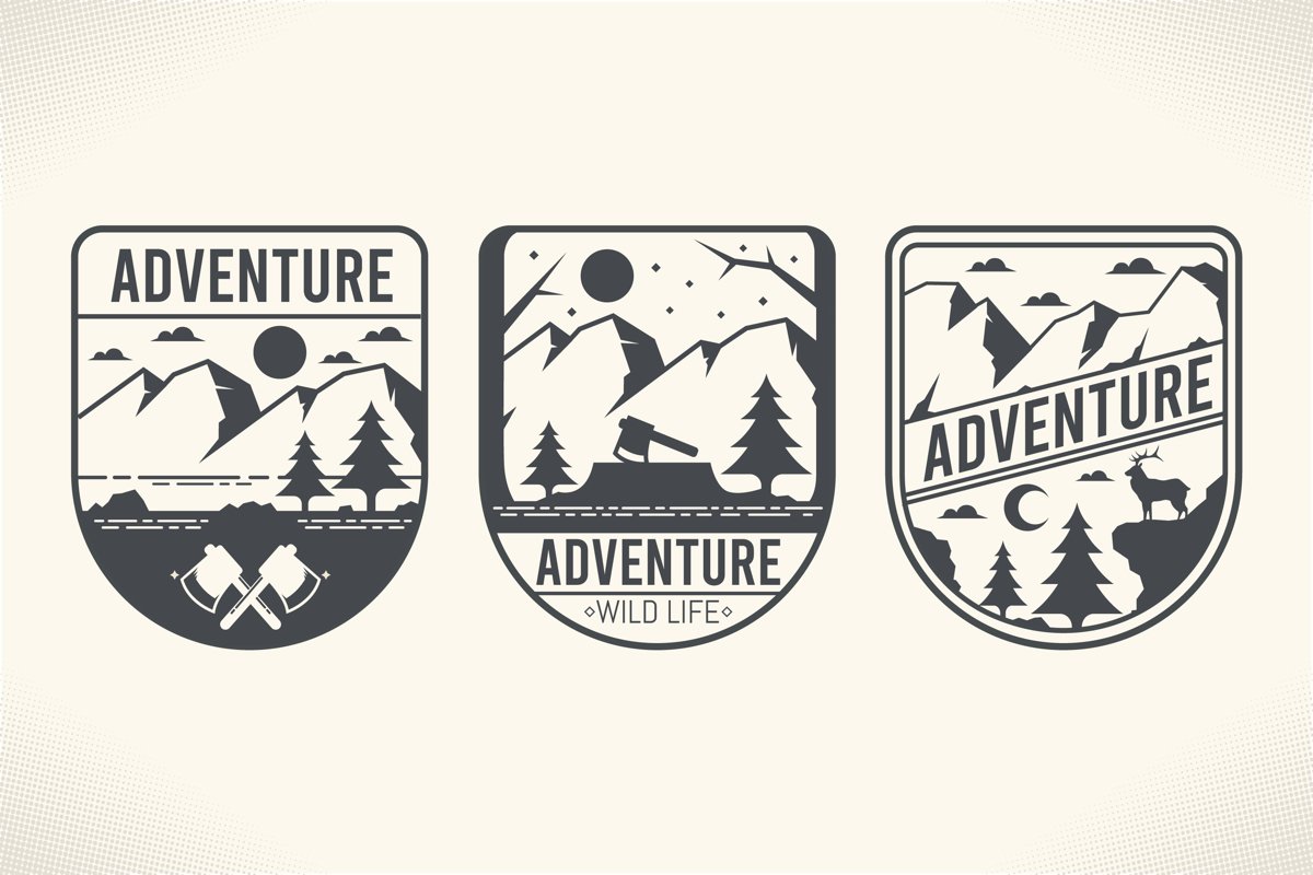Adventure Label Collection example image 1