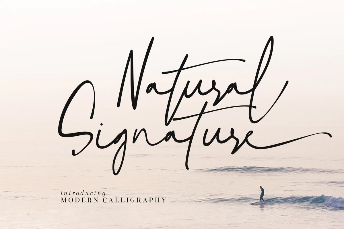 Natural Signature example image 1