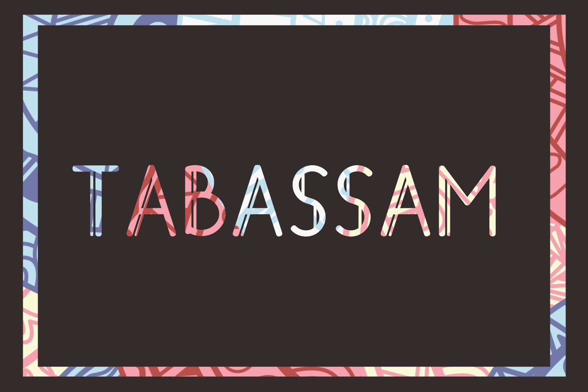 Tabassam example image 1