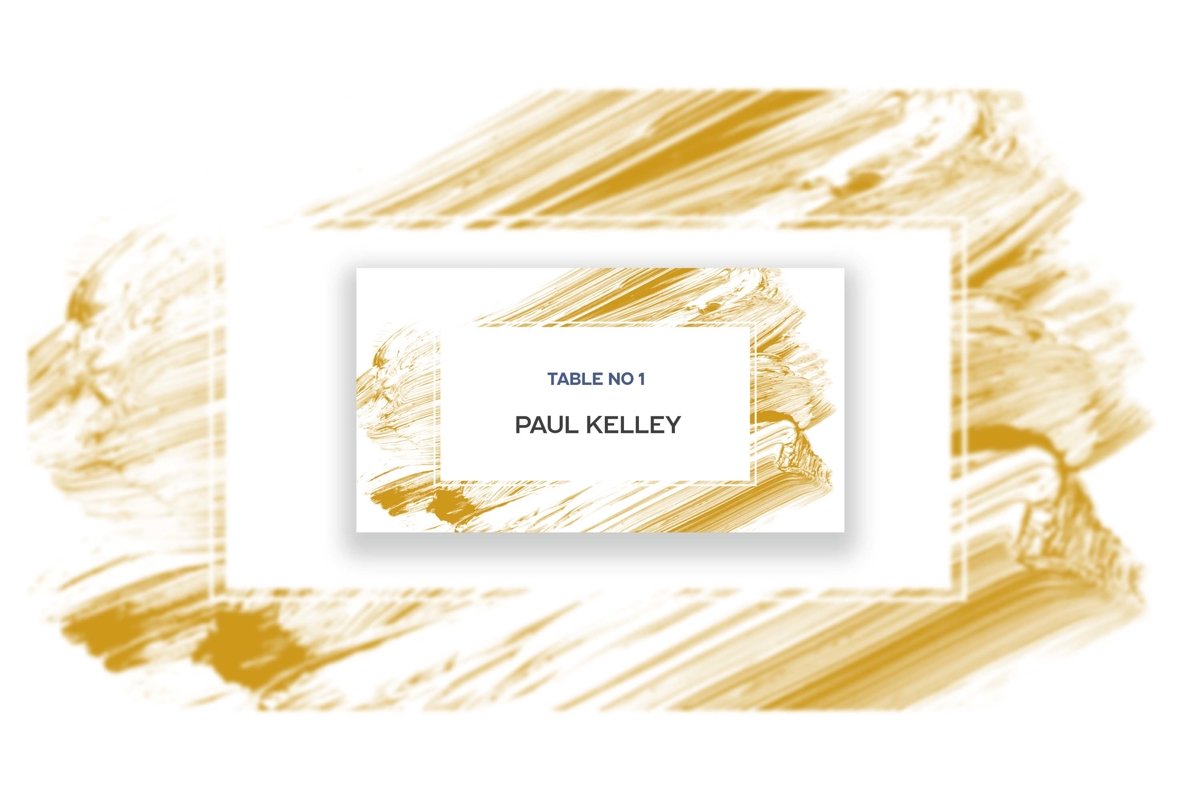 Acrylic Brush Strokes Template Background example image 1