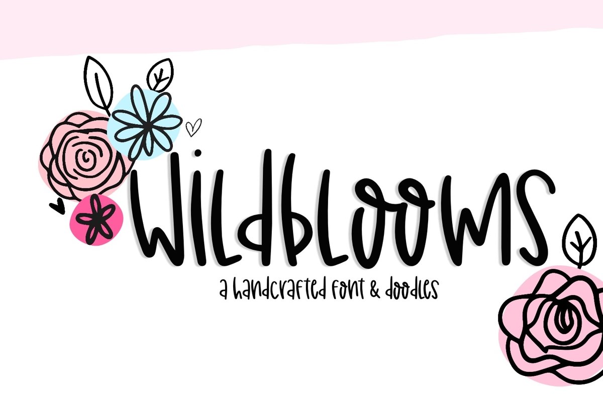 Wildblooms Handwritten Font example image 1