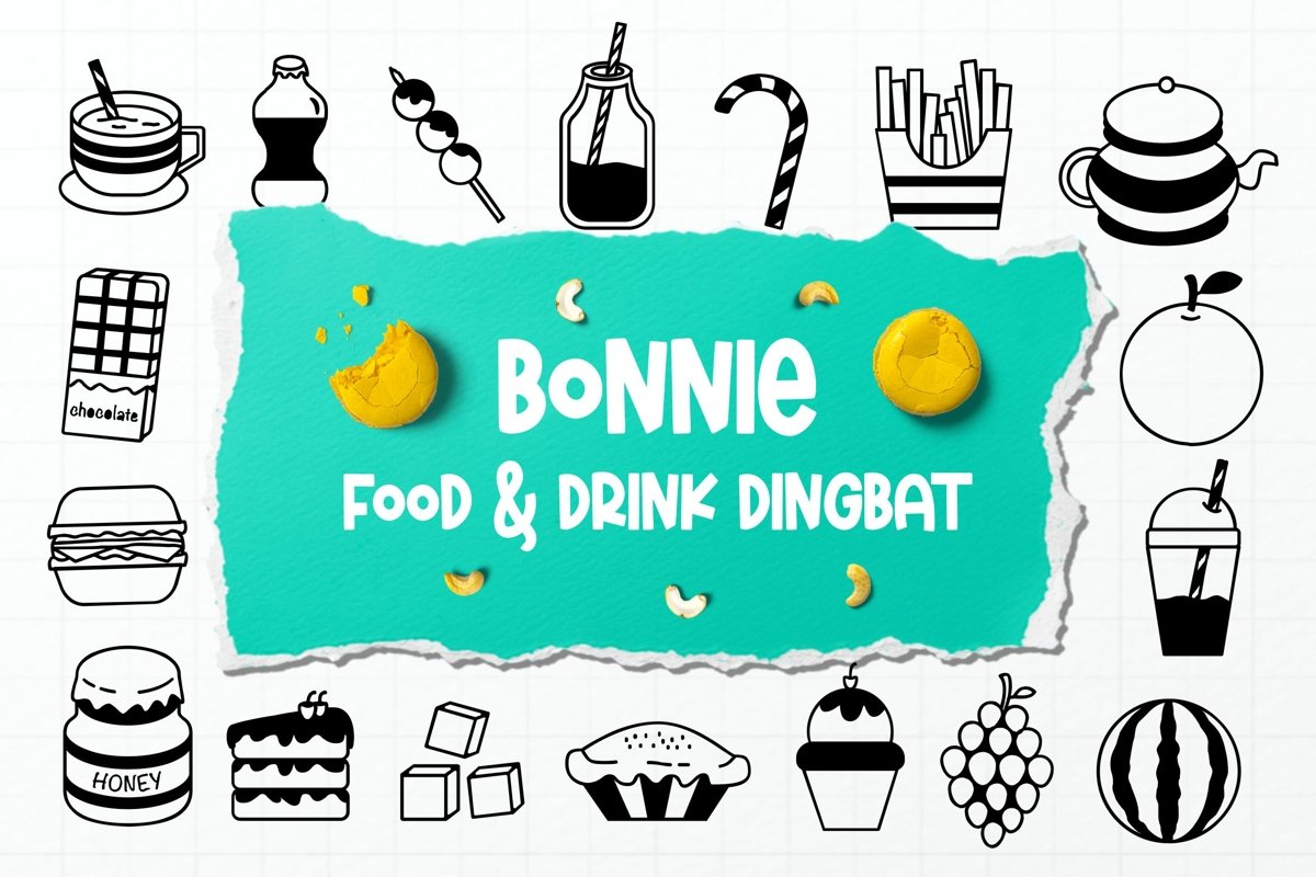 Bonnie Dingbats Font example image 1