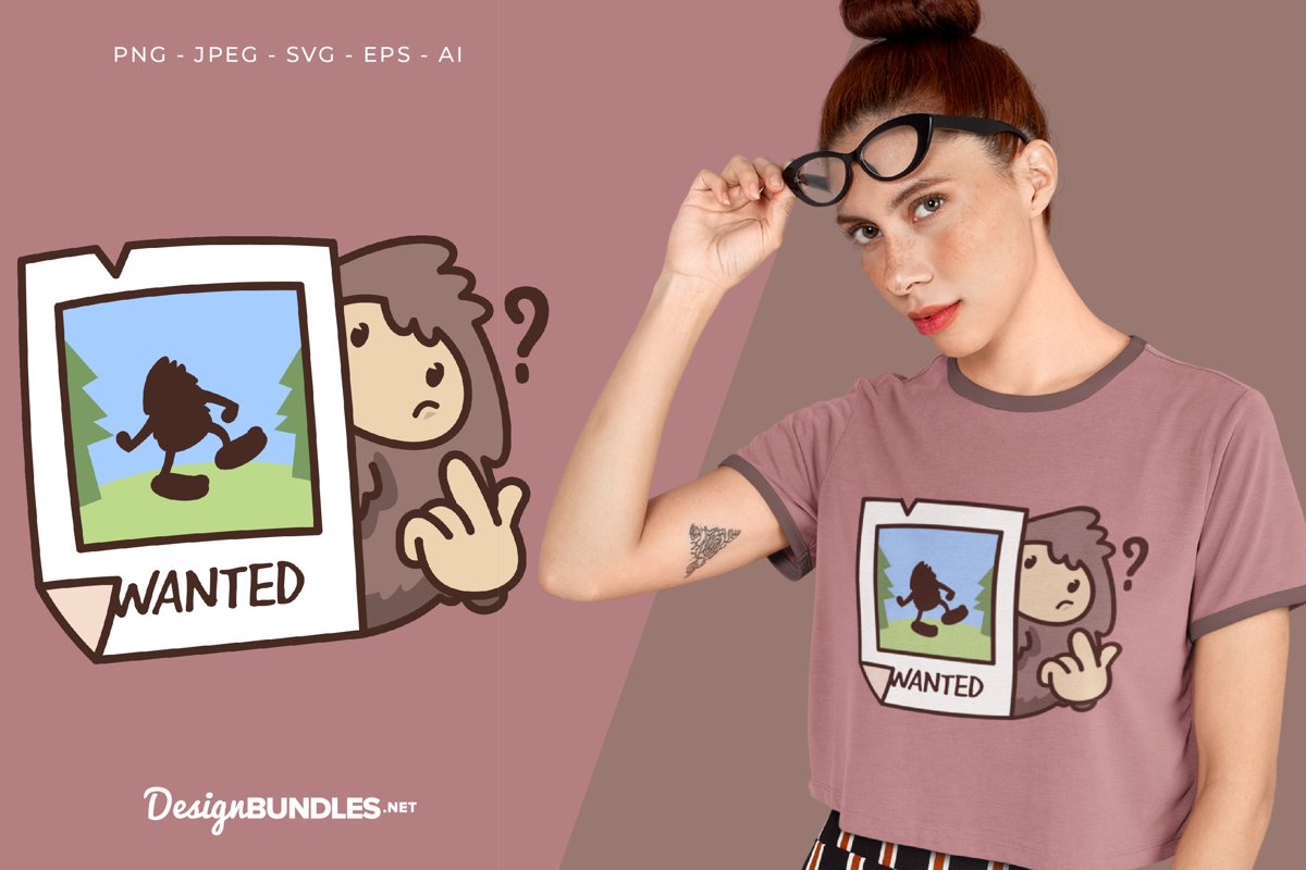Everyone Looking for Me Vector Illustration For T-Shirt example image 1