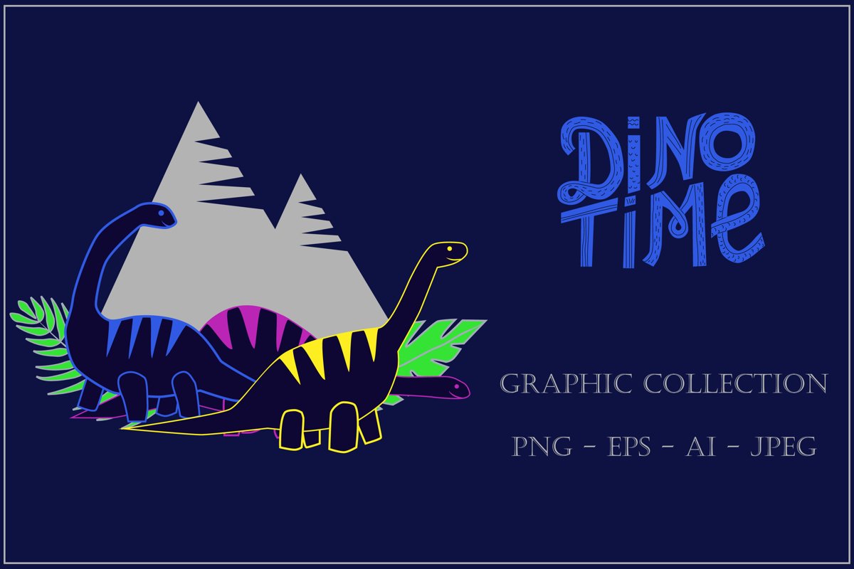 Dinosaur Time - Graphic Collection example image 1