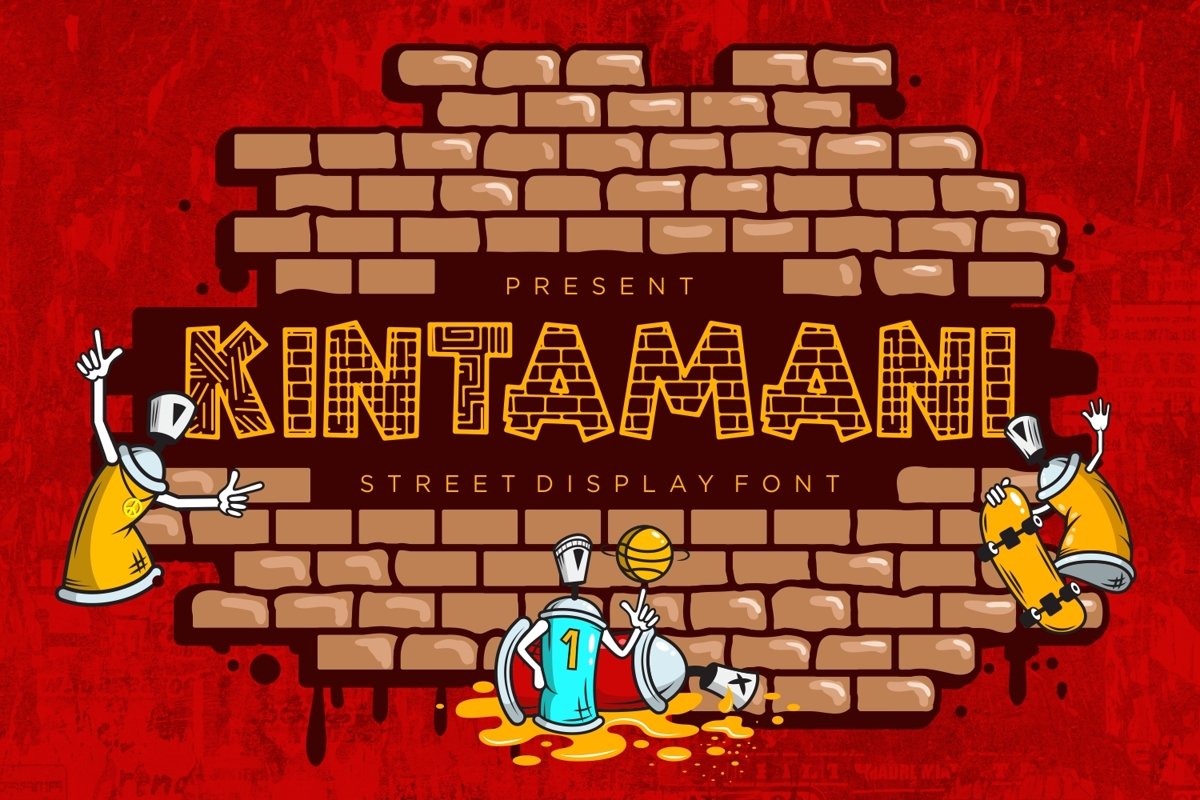 Kintamani - Street Display Font example image 1