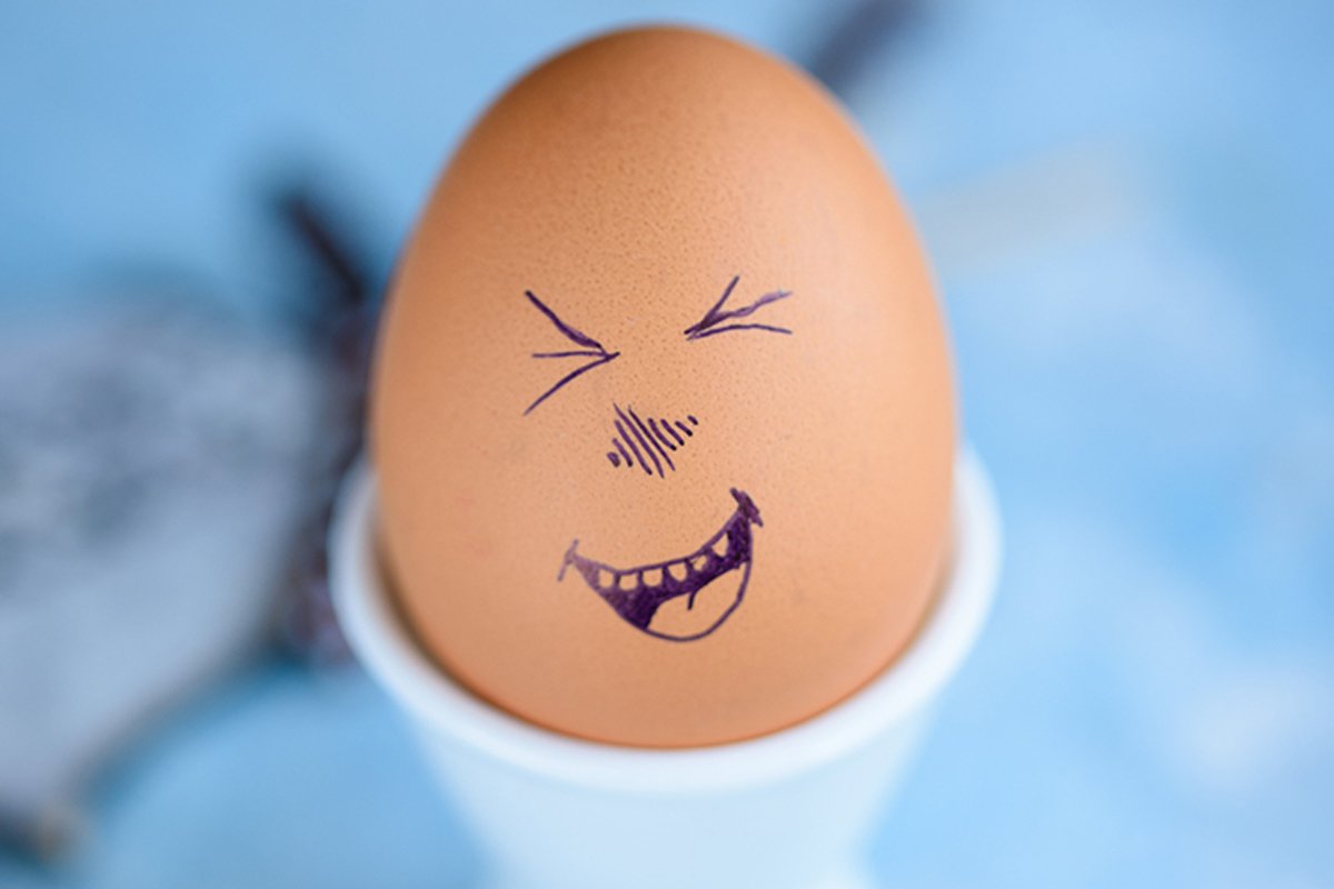 Eggs with different emotions example image 1