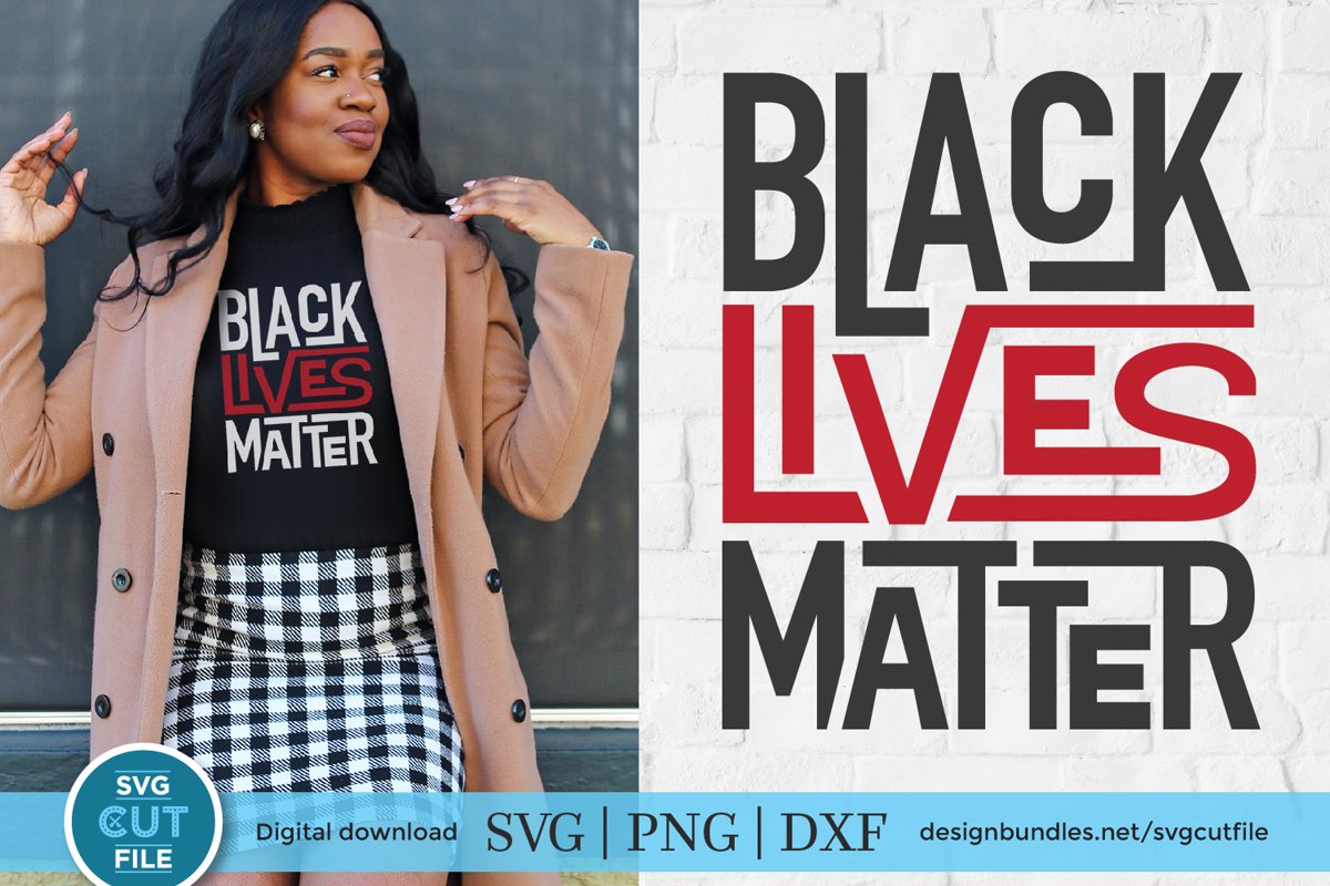 Black Lives Matter svg - a BLM svg for crafters example image 1